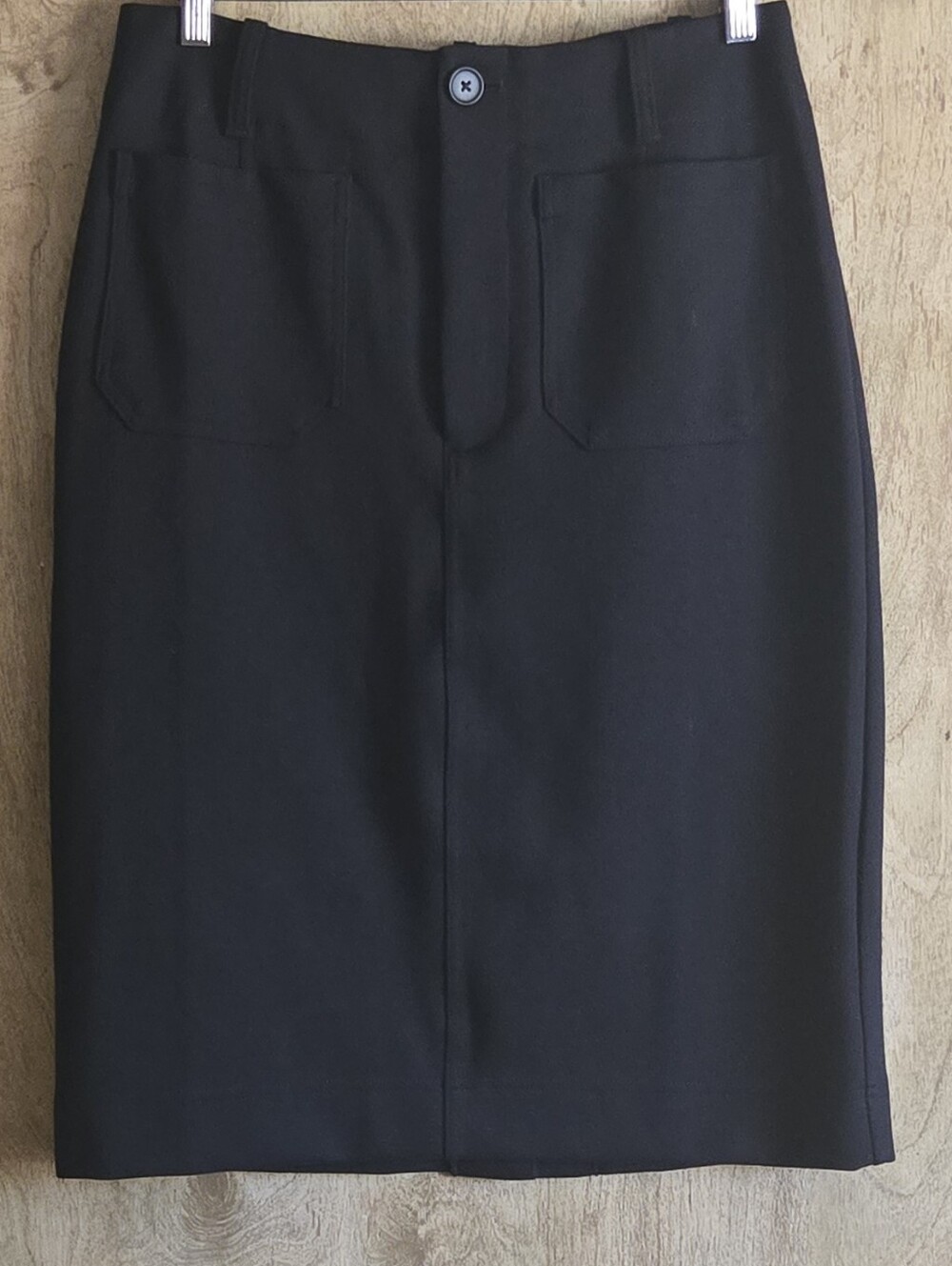 MaEve by Athropologie Black Pencil Skirt - Picture 2 of 4